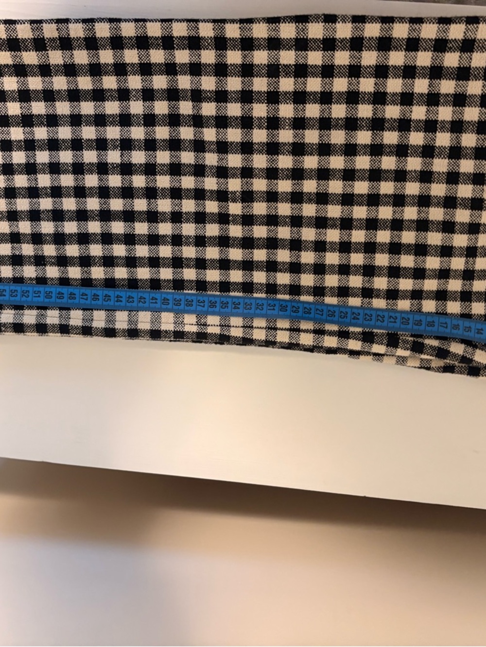 SEZANE MARTIN CROP TROUSERS
Black and Ecru Gingham 36 - Picture 12 of 13